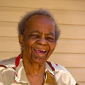 Image of a woman laughing