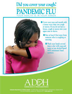 Did you cover your cough? poster